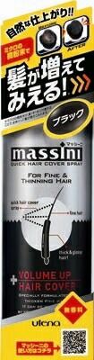 大人気商品  マッシーニ クイックヘアカバースプレー ブラック 【 ウテナ 】 【 育毛剤・養毛剤 】マッシーニヘアカバースプレーＢＫ×36点セット tt 
