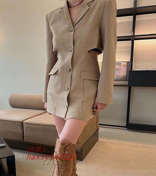 ジャケット長袖ミニワンピース韓国ファッ hax5v945112