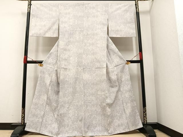 平和屋着物□極上 夏物 紗紬 間道 麻・正絹 逸品 DZAA9587kh5