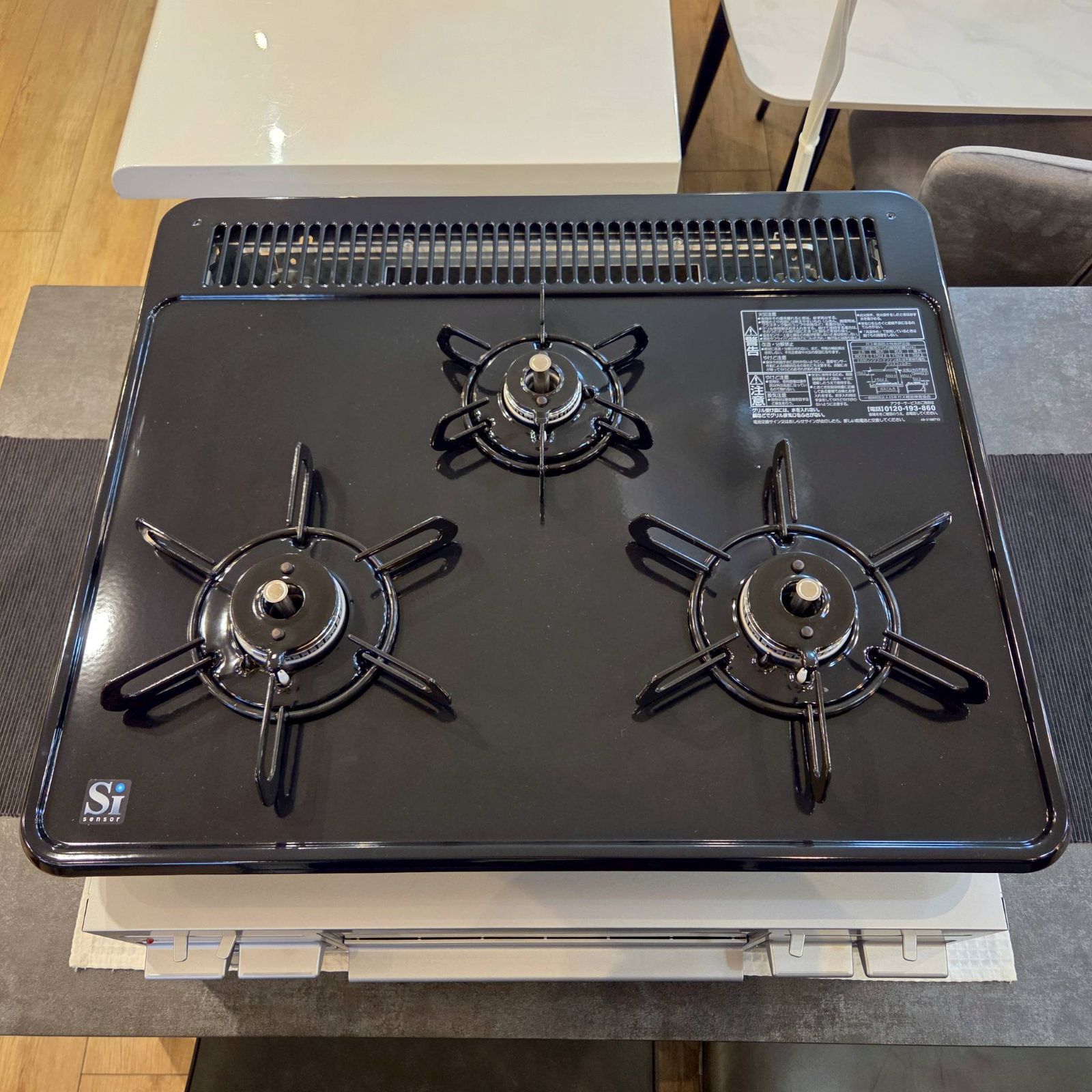 高年式 ♥品 Paloma パロマ LPガス ビルトインガスコンロ 製 PKD-N36S プロパンガス ホーロートップ スタンダード 水なし片面焼 3口ガスコンロ