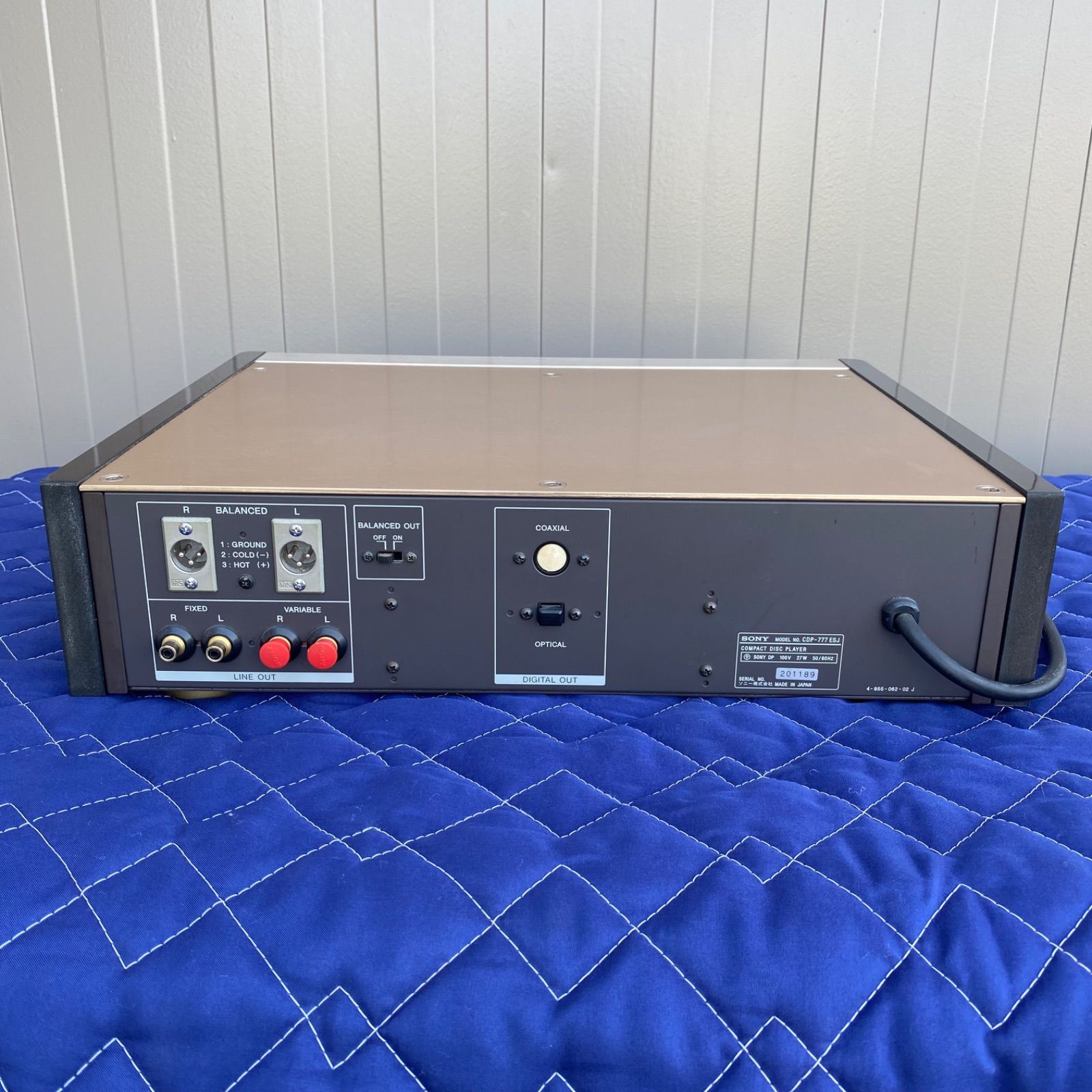 ソニー SONY CDP－777ESJ 動作品