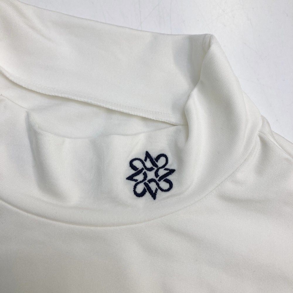 サイズ：L ST ANDREWS セントアンドリュース  ハイネック 半袖Tシャツ  ホワイト系 [240101415826] ゴルフウェア メンズ ストスト サイズ：L ST ANDREWS セントアンドリュース ハイネック 半袖T