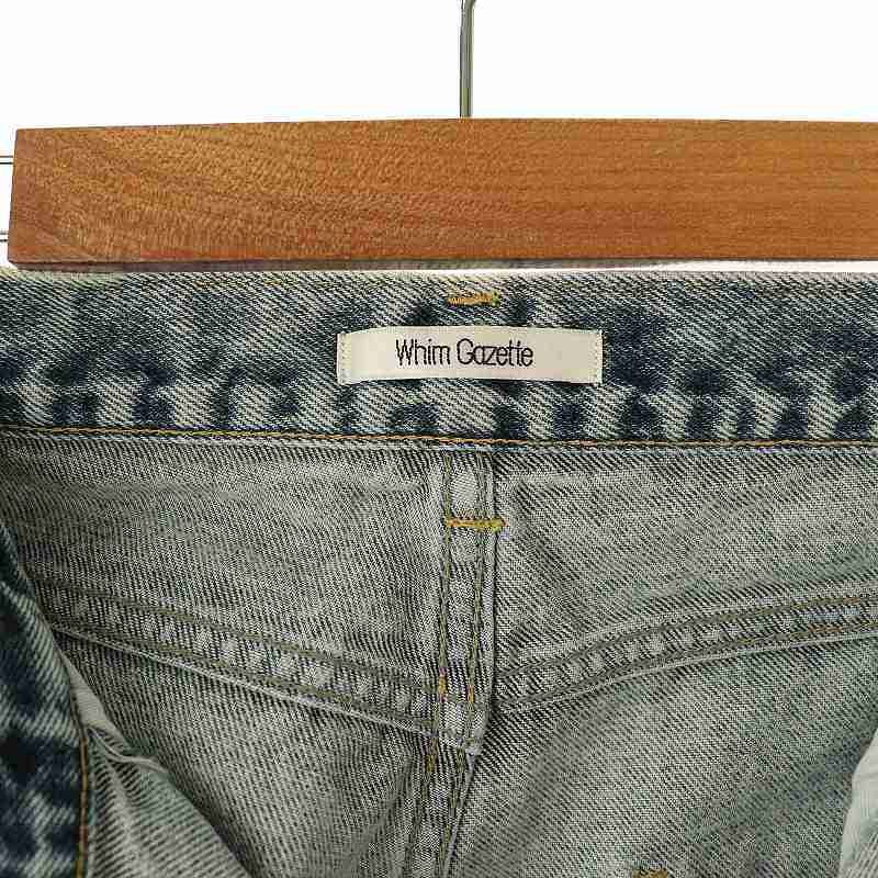 ウィムガゼット Whim Gazette 23SS ポケットデニムパンツ ジーンズ  