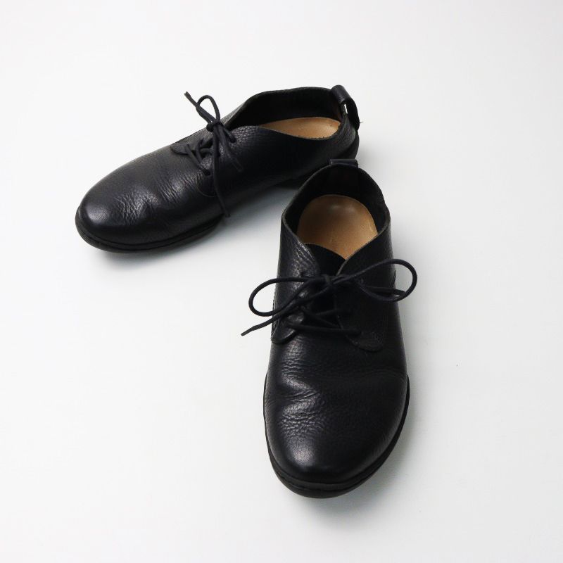 トリッペン trippen pot f ポット レザー シューズ 35|ブラック レースアップ ローカット 22～22.5cm 2400014469738