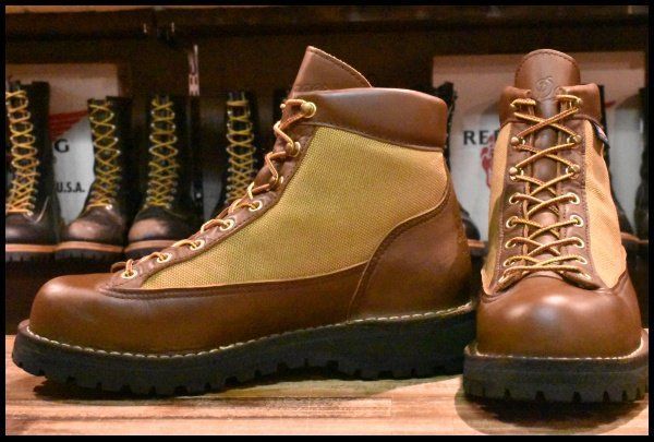 【7EE 良品 白タグ】Danner ダナーライト 30420X 茶 ブラウン カーキ ゴアテックス GORE-TEX 編み上げ ハイキング ブーツ HOPESMORE【EK300】