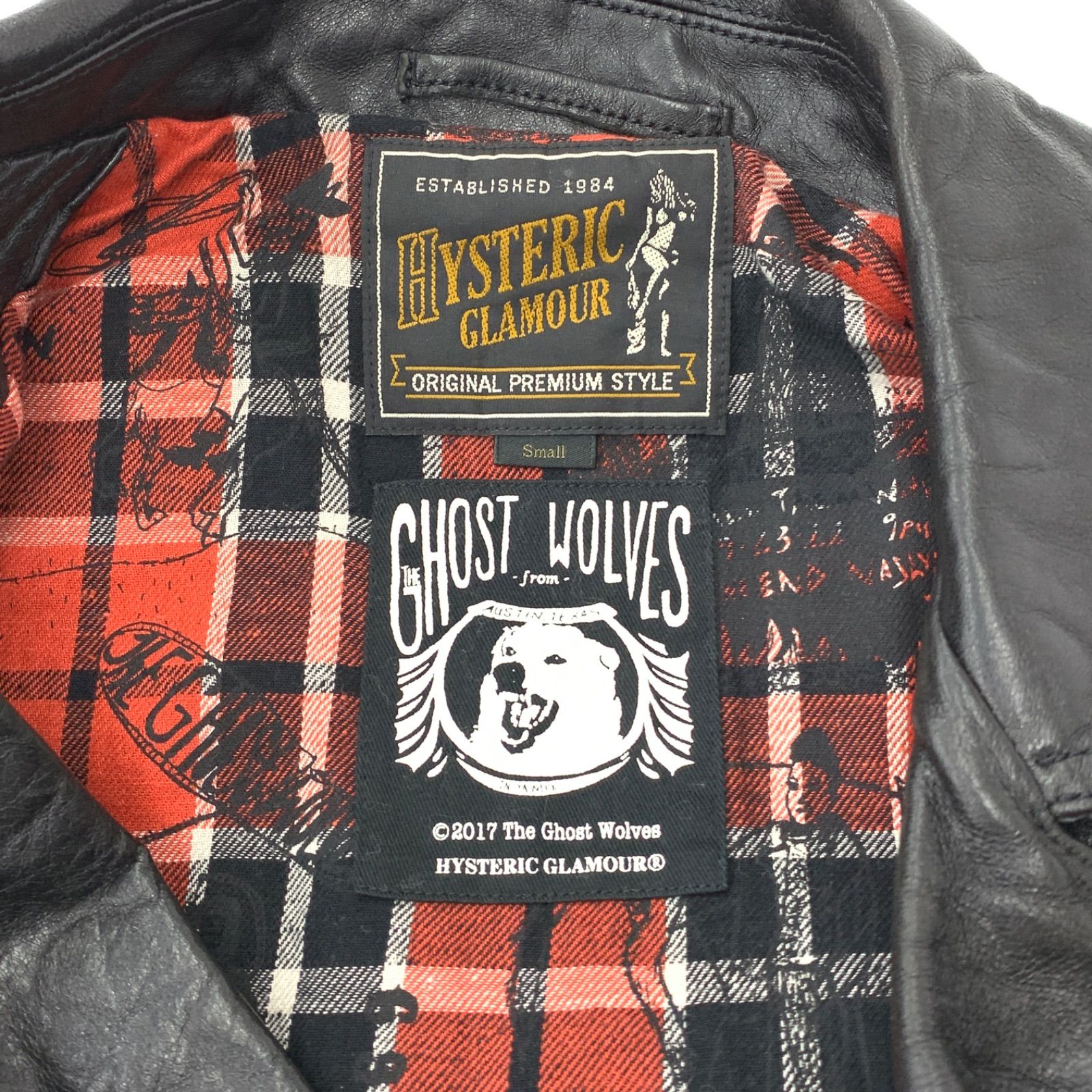 ヒステリックグラマー×THE GHOST WOLVES ゴーストウルヴス 17AW