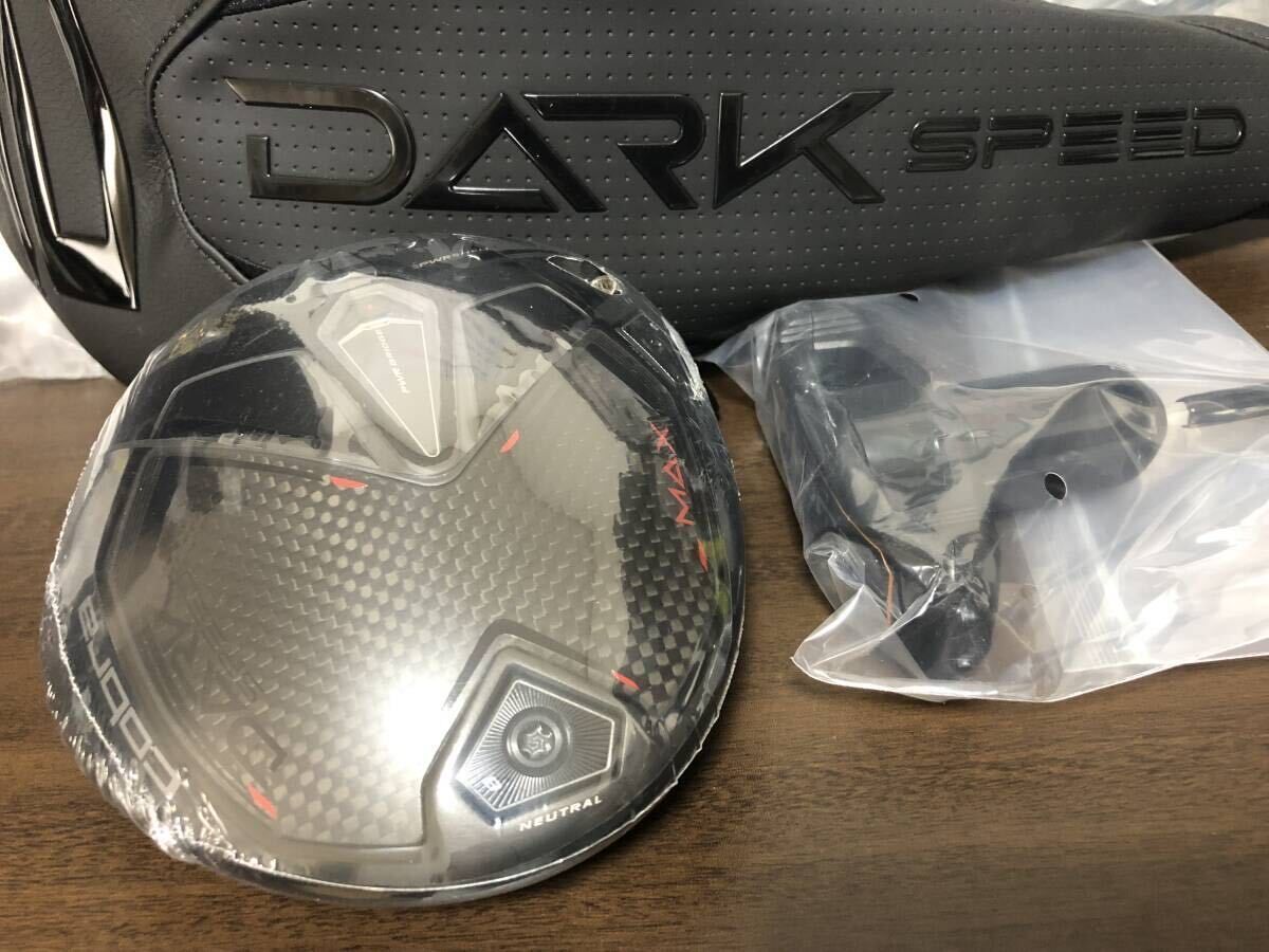 新品 最新 【日本仕様】 コブラ COBRA ダークスピード マックス DARK 