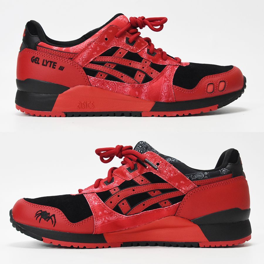 Nランク】AH MURDERZ ATMOS ASICS GEL-LYTE 3 Red Spider 1201A854 ア ...