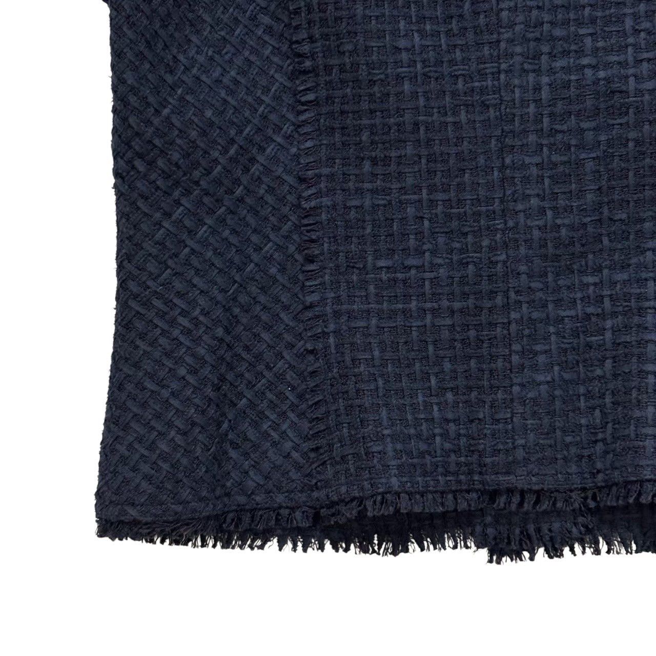 Rene ルネ ノーカラージャケット 紺 ネイビー 工場 アウター 入園式 卒