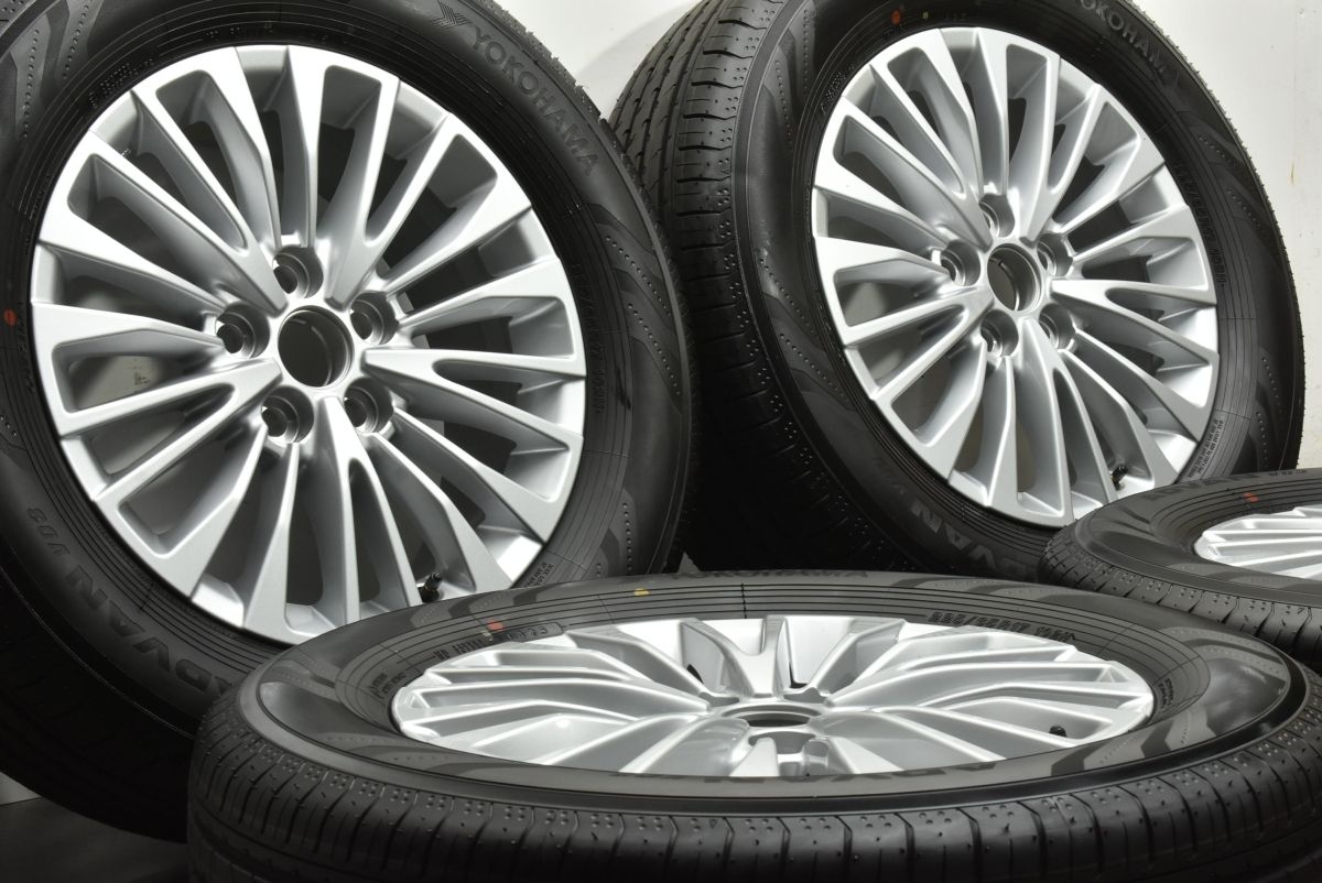 製 新車外し品 トヨタ 40 アルファード Z 純正 17in 6J 40 PCD120 ヨコハマ アドバン V03 225 65R17 ヴェルファイア