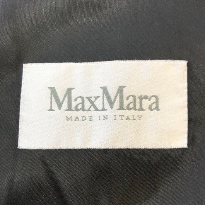 MAX MARA マックスマーラ 白タグ ダブルブレスト ショート ピーコート  