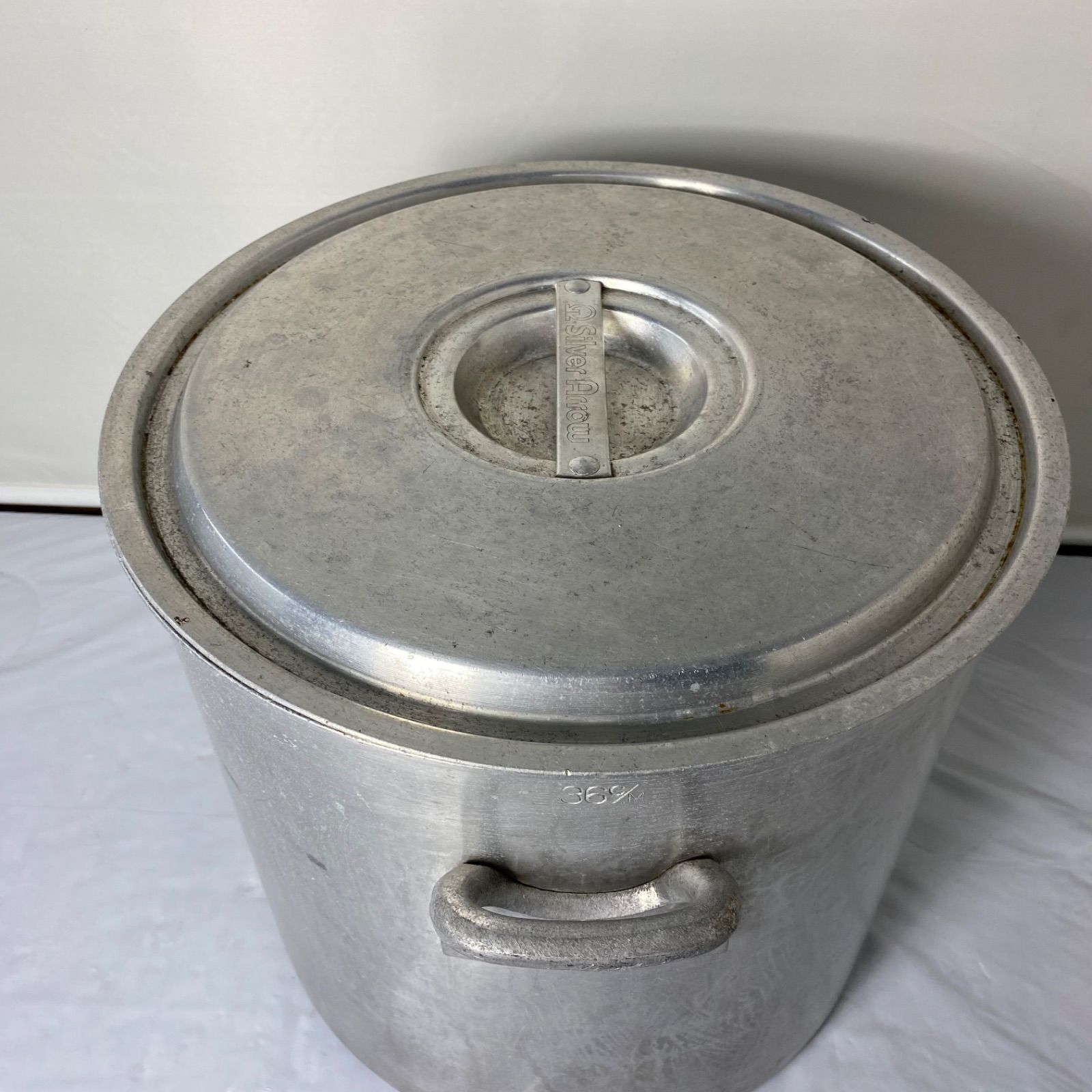 大型鍋 炊き出し