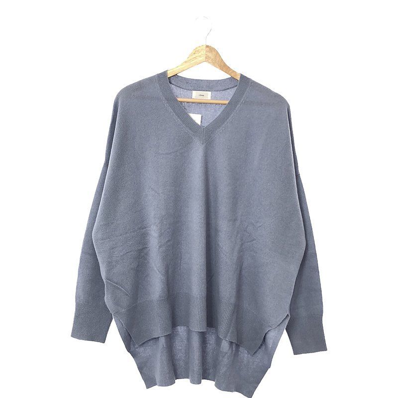 【お値下げ】美品♡ 2020aw IENA イエナ マキシVネックプルオーバー スーパーファインスムース Vネックプルオーバー（ニット／セーター