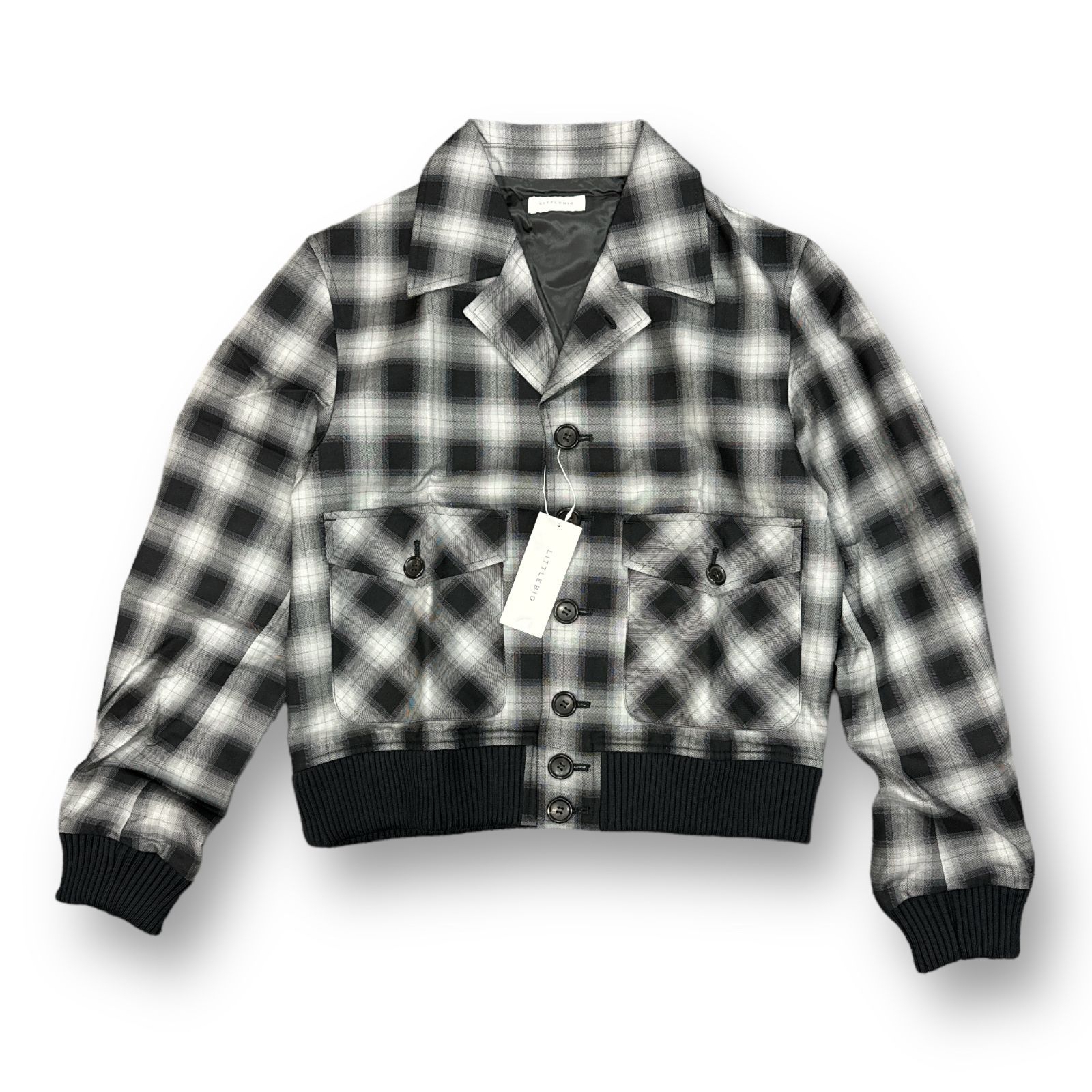 定価66000円 新品 LITTLEBIG 22AW Homble Blouson オンブレチェック