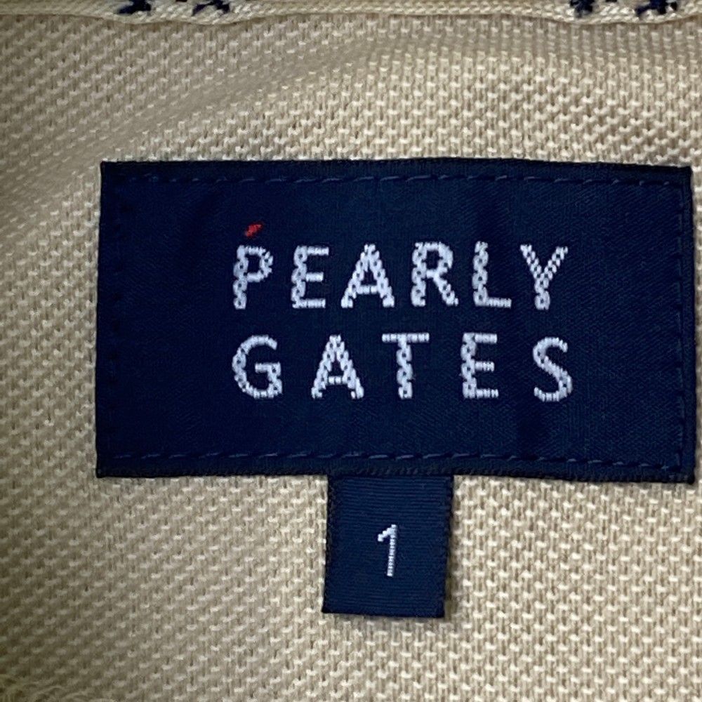 サイズ 1 PEARLY GATES パーリーゲイツ 半袖 ポロシャツ ベージュ系 240101238743 ゴルフウェア レディース ストスト LLC-HASEGAWATOSO_COM