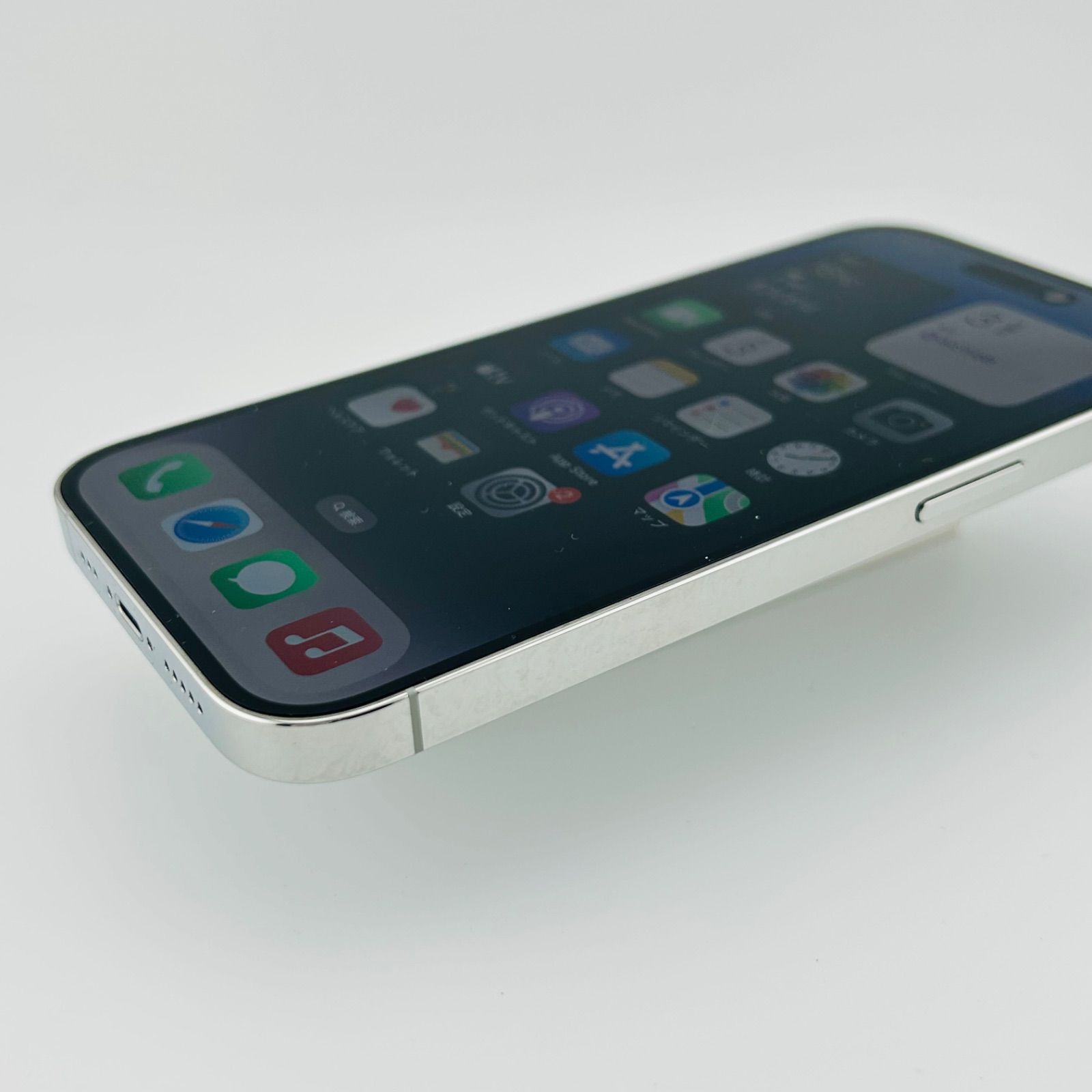 [美品]iPhone 14 Pro 128GB バッテリー88% 美品】バッテリー88% iPhone14 Pro 128GB シルバー SIMフリー