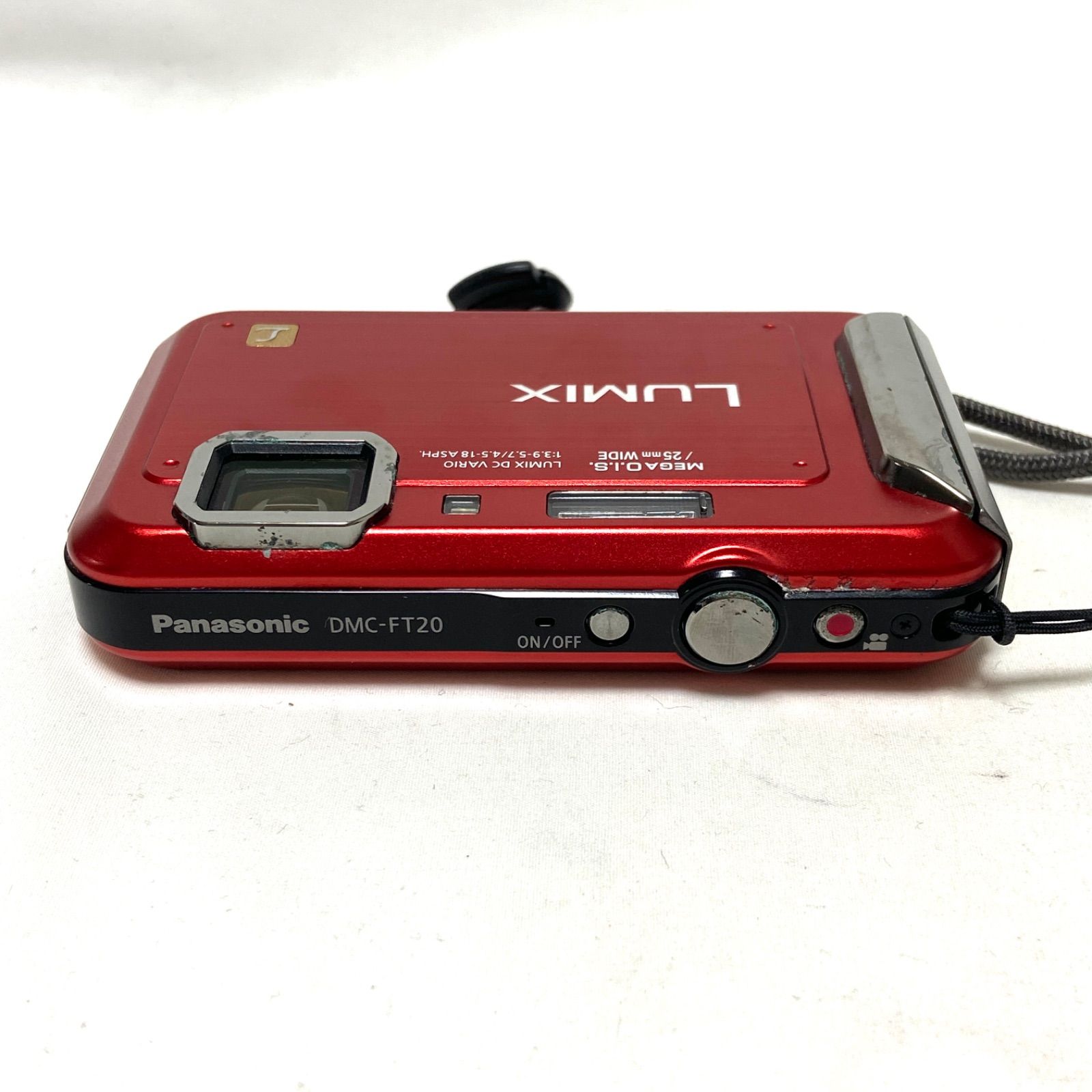 Panasonic LUMIX パナソニック ルミックス DMC-FT20 レッド