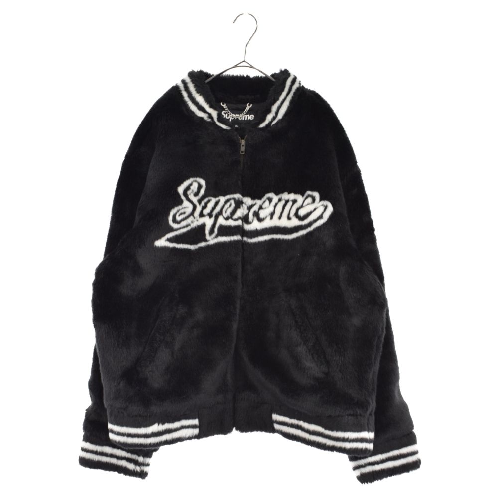 SUPREME (シュプリーム) 20SS Faux Fur Varsity Jacket ロゴフェイク