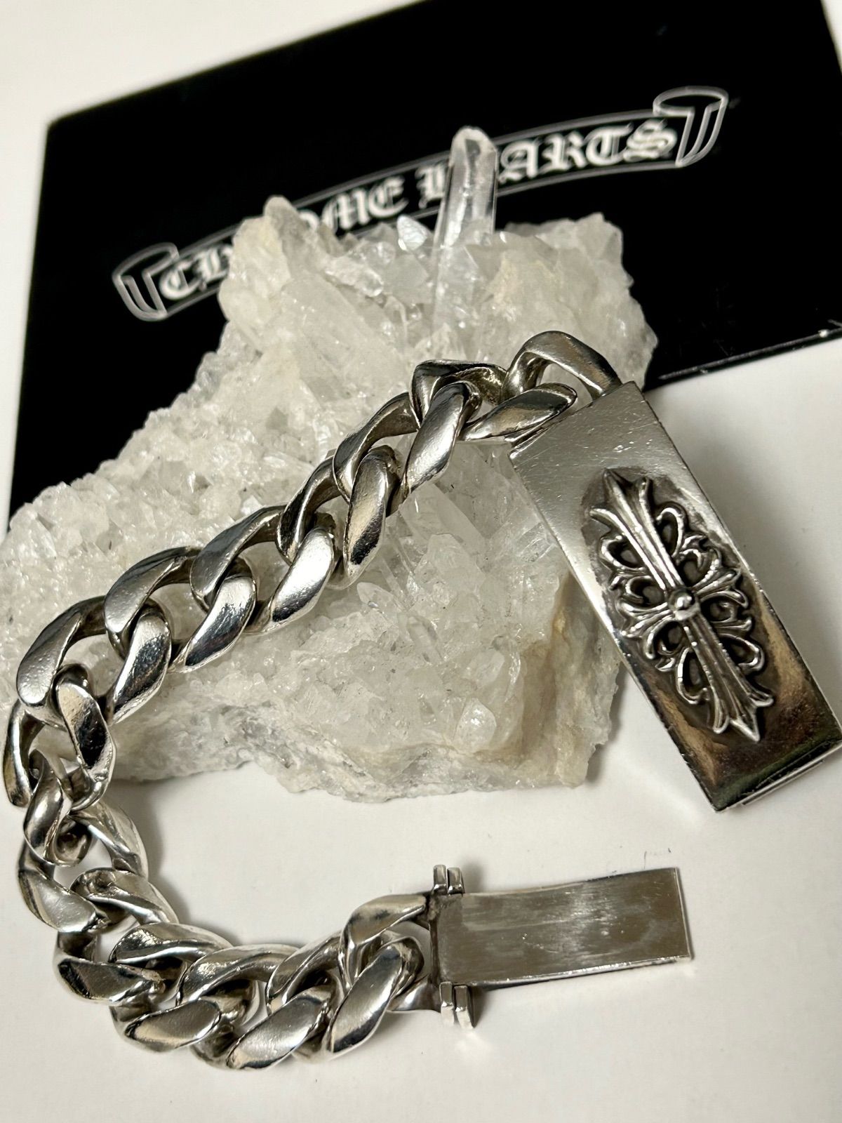 クロムハーツ激レア草創期ヴィンテージ1992刻印フローラルクロス