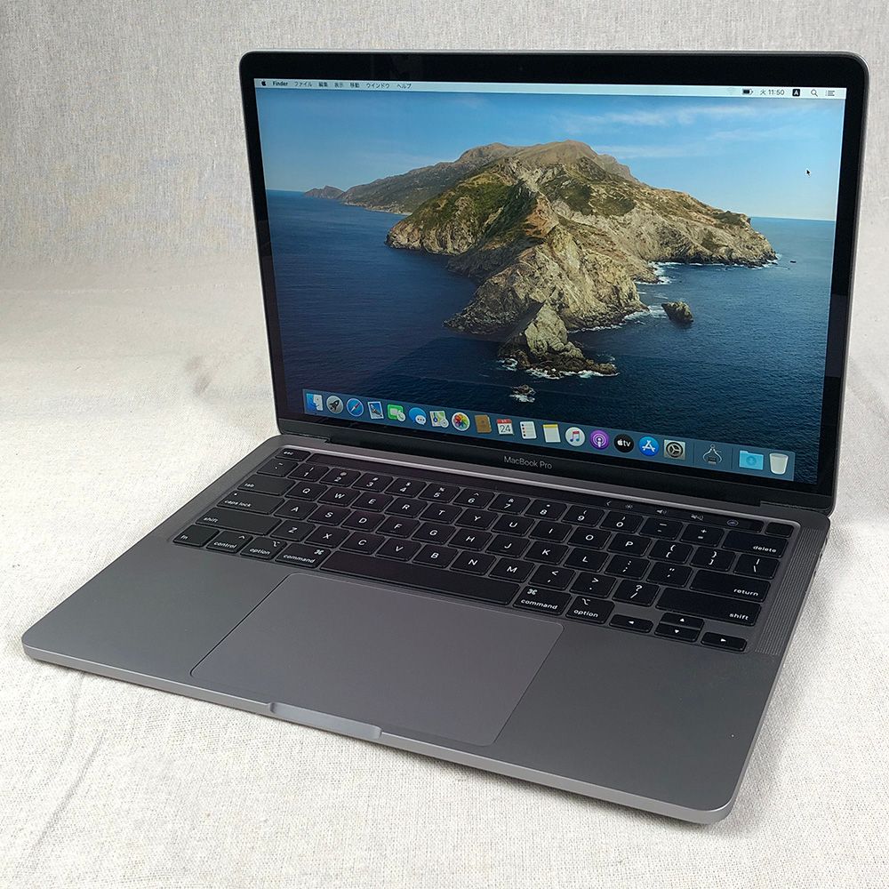 【本体のみ】Apple MacBook Pro (13インチ， 2020， Thunderbolt 3ポート x 4)【i5・16GB・512GB】A2251 EMC3348/LT-241393（244664）