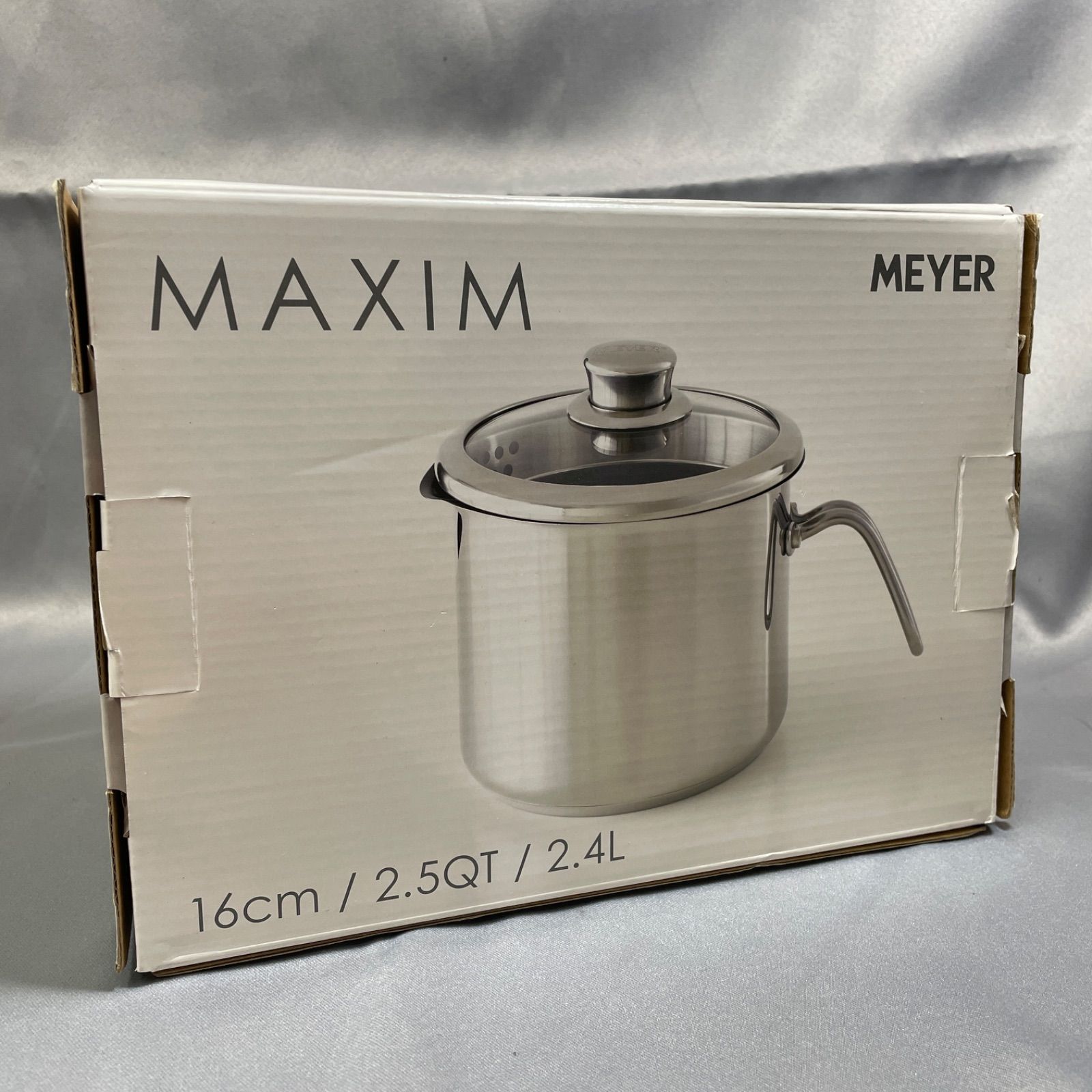 マイヤージャパンのマキシムSS 8クックマルチポット 16cm 2.5QT 2.4L