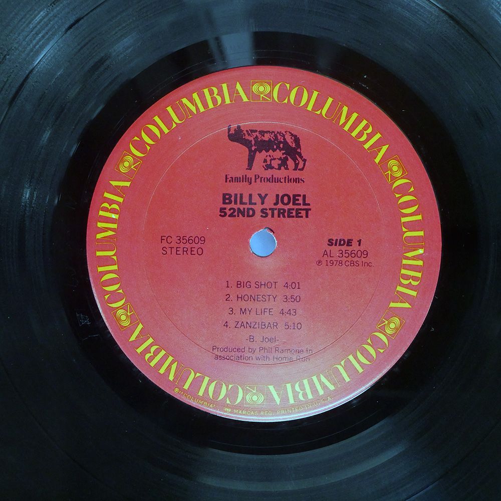 Billy Joel LPレコード　国内盤 ニューヨーク52番街と赤羽1番街 | 山崎利雄のブログ