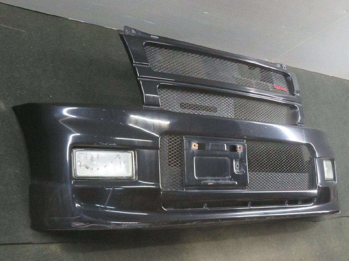 MH21スズキスポーツフロントバンパー カラー№ ZJ3 GS10系 GS ルーテールゲートスポイラー(黒) 332780★MH21S/ワゴンR【スズキ 純正OP/スズキスポーツ】フロントバンパー★カラーNo Z7T 白パール パールホワイト★フォグ付★