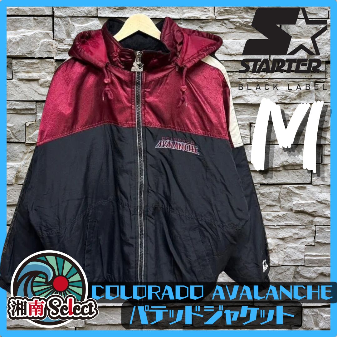 ◇90s STARTER アバランチ 中綿ジャケット 古着 刺繍ロゴ ゆるだぼ 