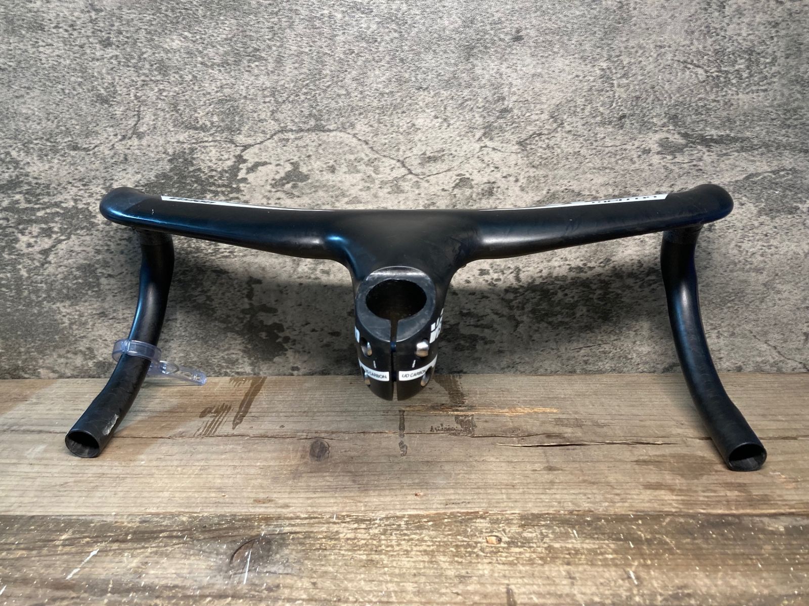 IW661 ヴィジョン VISION METRON 5D 一体型 カーボン ドロップハンドル OS 100mm C-Cエンド部400mm