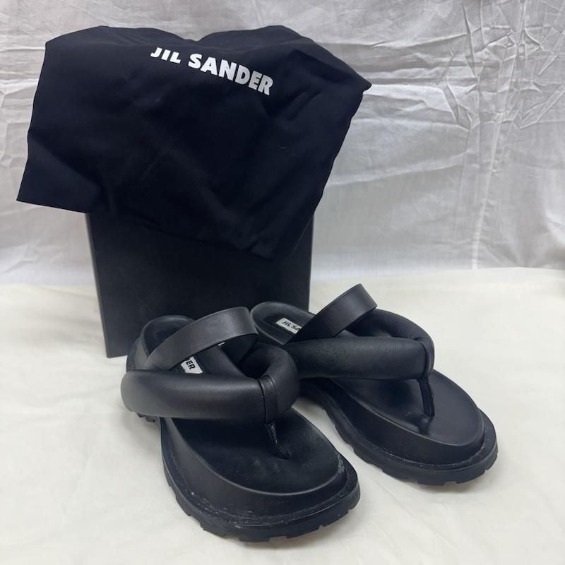 ジルサンダー　サンダル　ブラック JIL SANDER(ジル サンダー)｜ハイサンダル/ブラック の通販