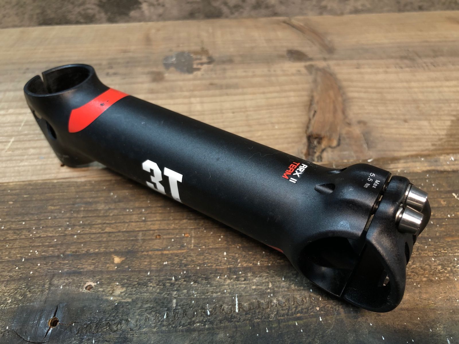 IP579 3T ARX ⅡTEAM アルミ ステム 黒 赤 150mm Φ31.8 OS 6