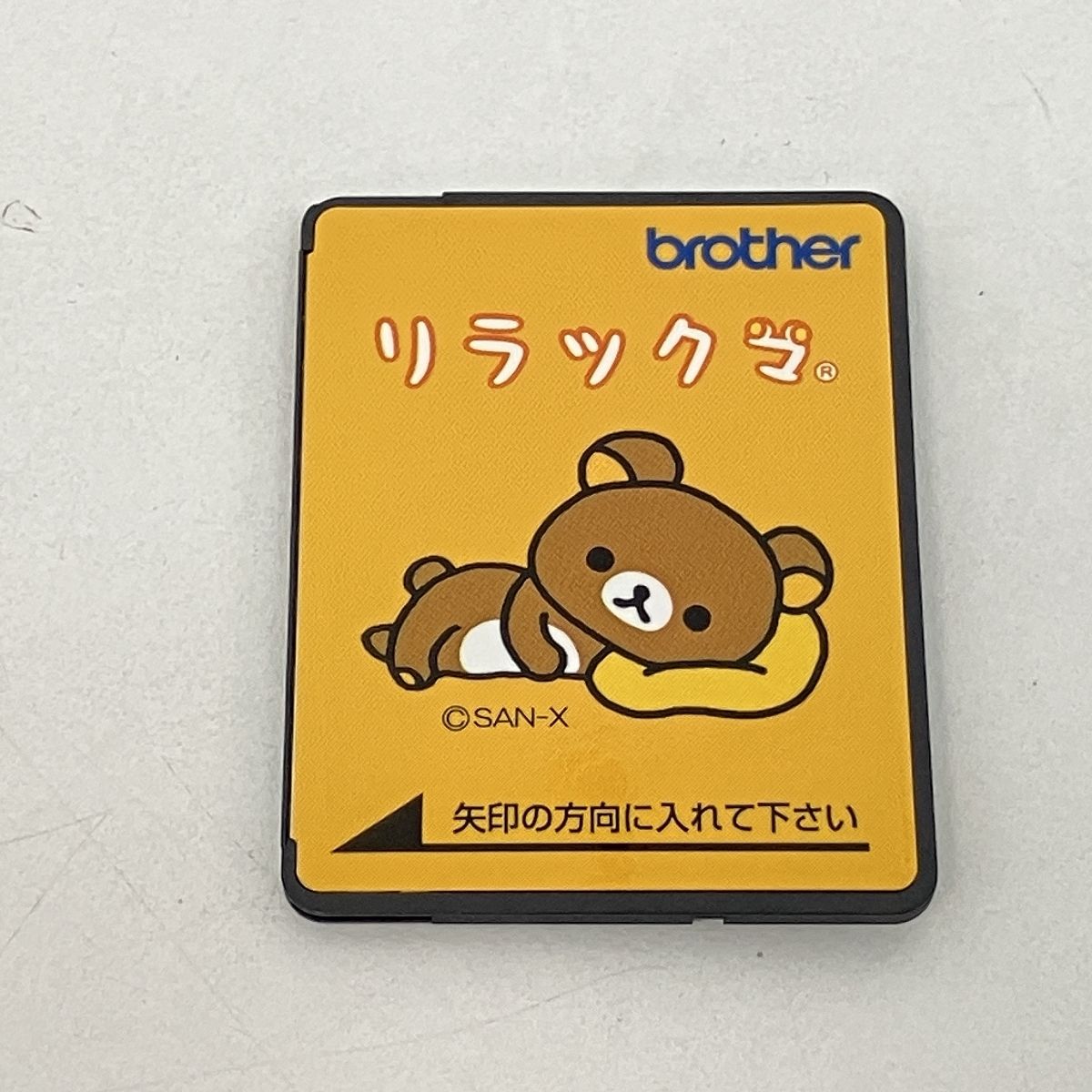 brother ECD077 刺しゅうカード リラックマ ブラザー ミシン brother ECD077 刺しゅうカード リラックマ ブラザー ミシン