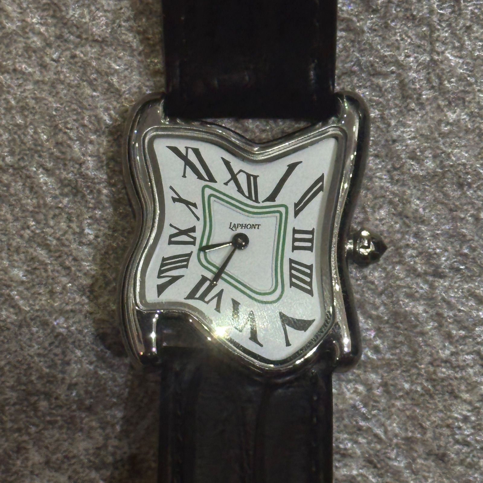 Laphont SQUARE MELTING WATCH シルバー　ラージ Square Melting Watch Silver Large – Laphont
