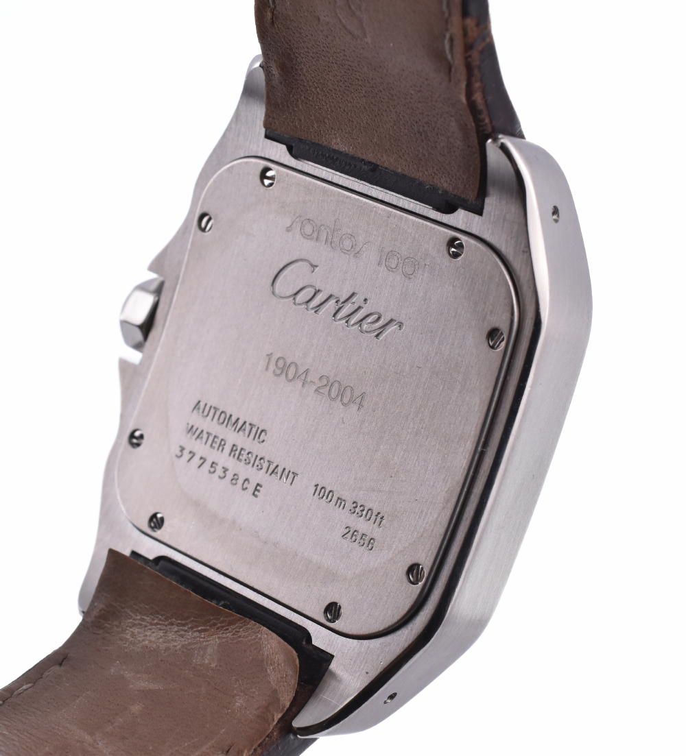 カルティエ CARTIER W20077X7 サントス 100 LM １００周年モデル 自動巻き メンズ良品 H#122365 - メルカリ