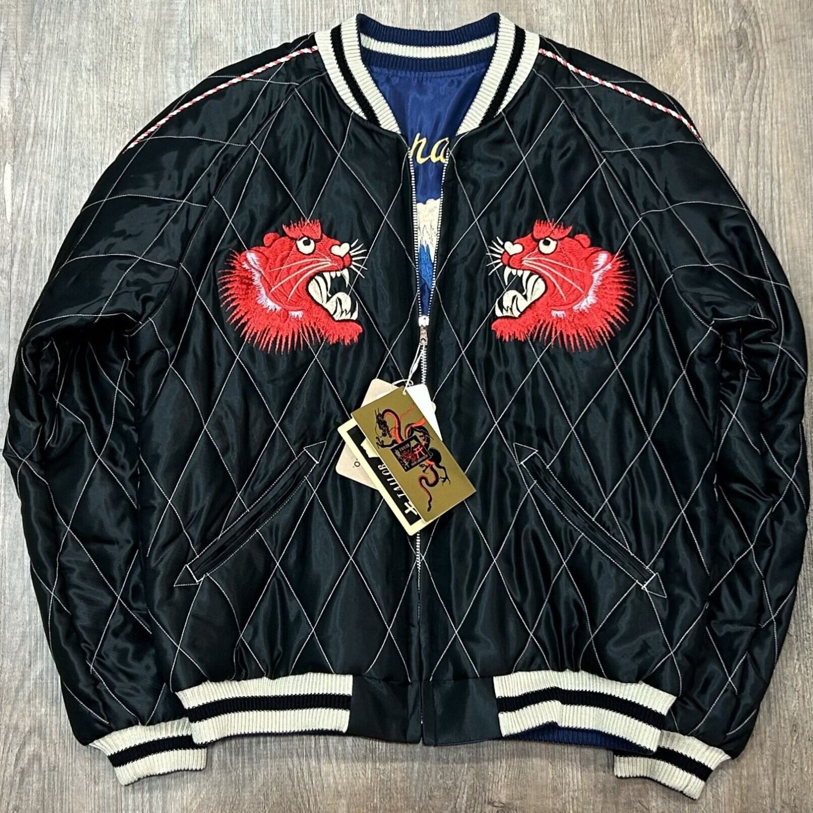 ピ*ン様 テーラー東洋　スカジャン　別珍　アラスカ　M18279 M品番 リバー ピ*ン様 テーラー東洋 スカジャン 別珍 アラスカ M18279 M品番