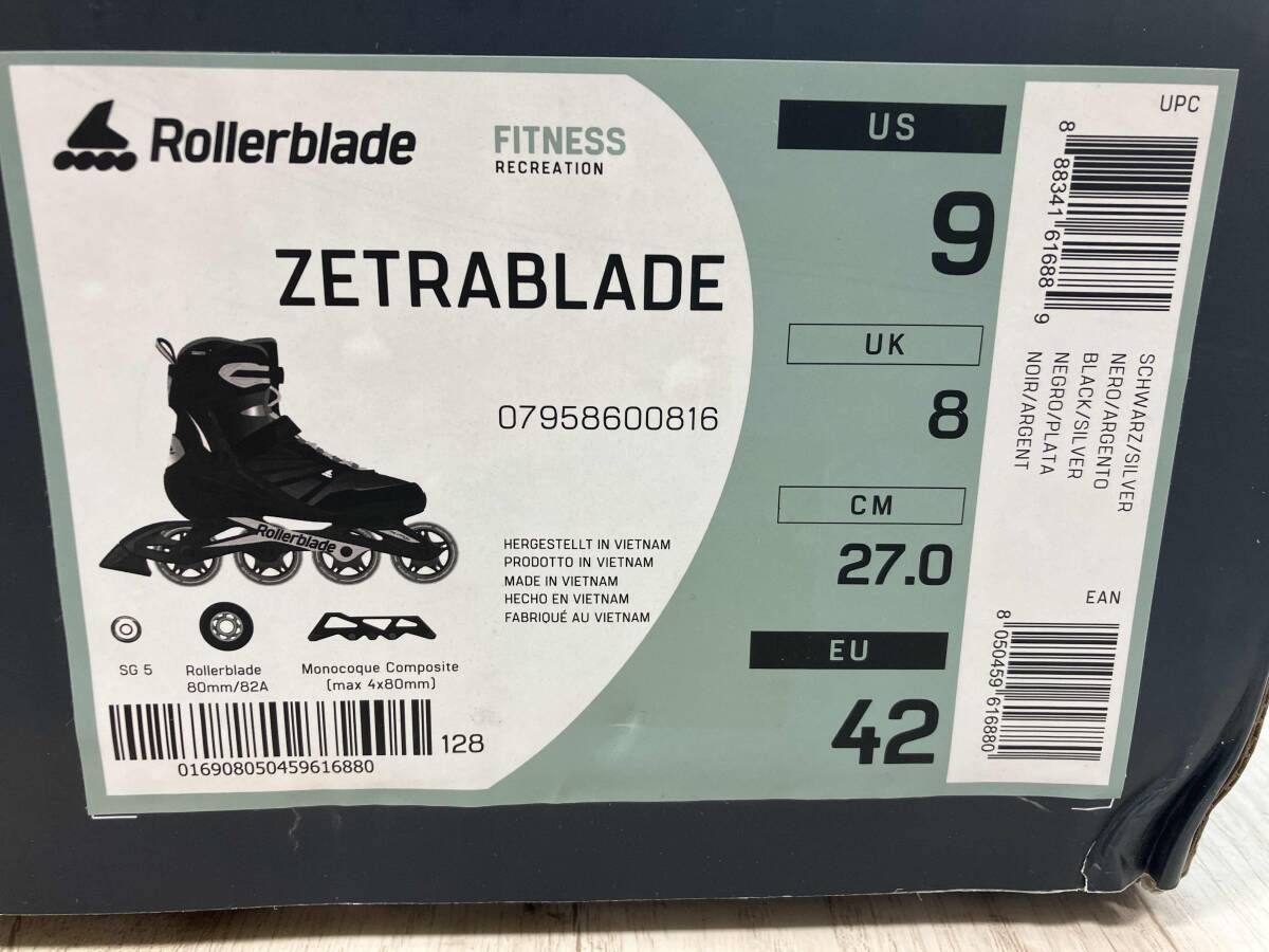 ROOLER BLADE ZETRA BLADE インライン ローラースケート 27cm スポーツ