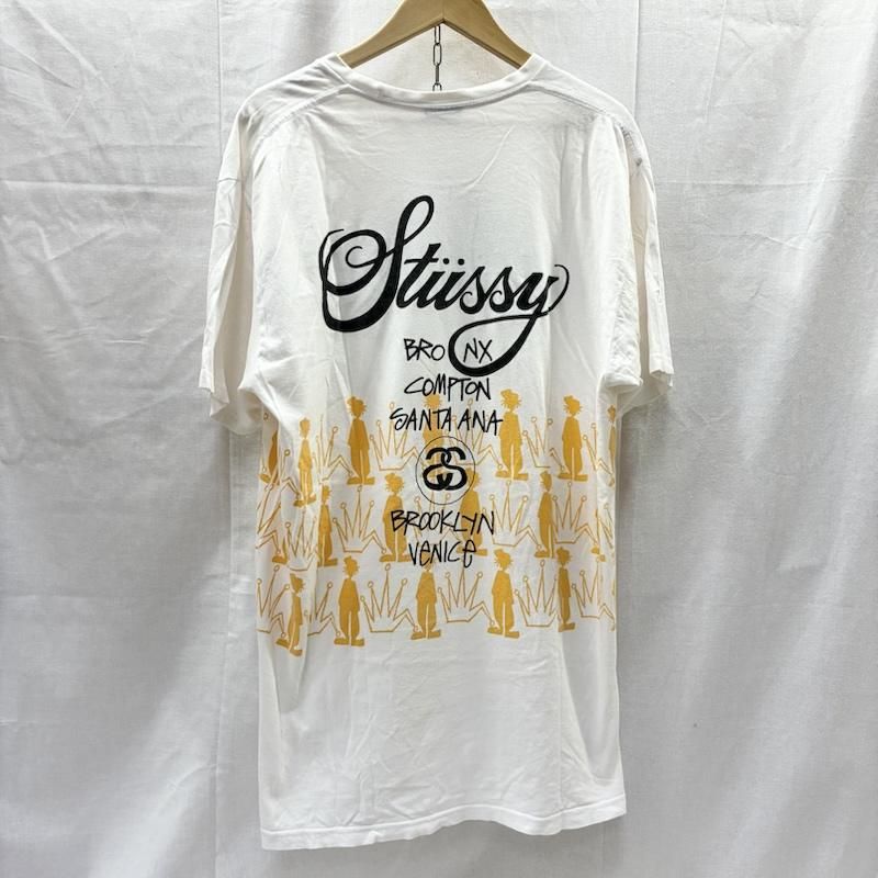 STUSSY ステューシー Tシャツ 半袖 シャドーマン ワールドツアー