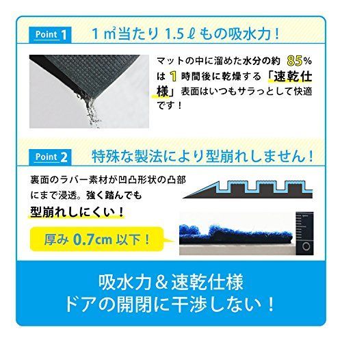 新着商品】クリーンテックス・ジャパン(Kleen-Tex) 吸水玄関マット