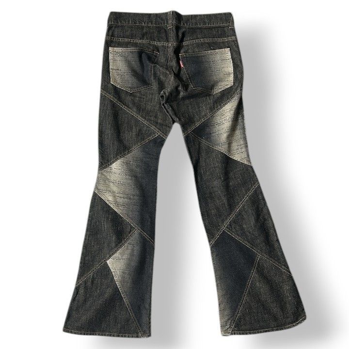 RYE CHASIN｜Embroidered Unslicked Raw Color Raw Denim