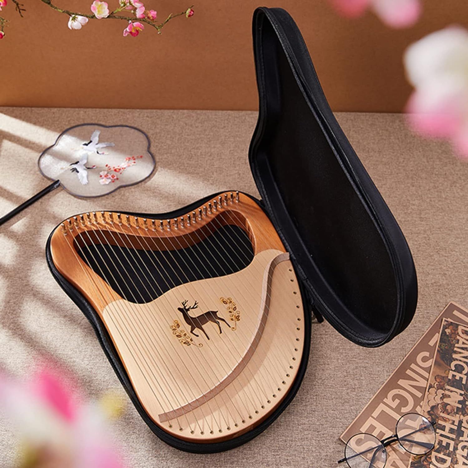マホガニー木製弦楽器