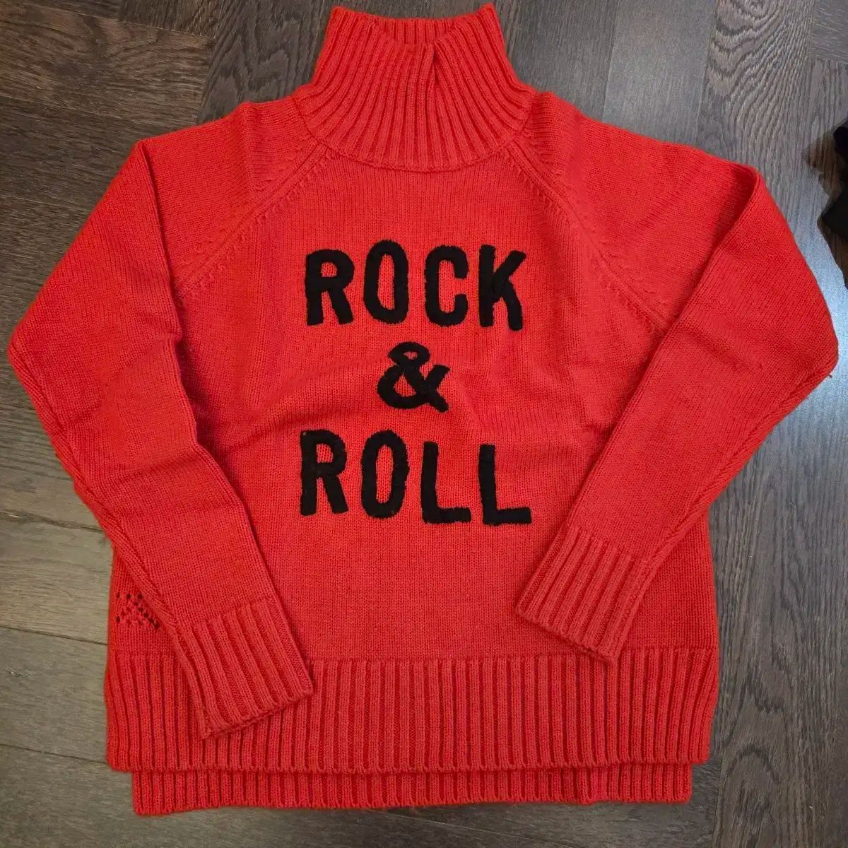 ZADIG-VOLTAIRE ザディグ エ ヴォルテール キッズ ロックンロール ウール タートルネック ニット 10 税金 ー 身幅 41cm