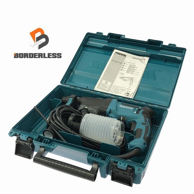 makita マキタ 100V 26mm ハンマドリル HR2601F 集じんカップ＋ケース付 コード式 ハンマードリル 穴あけ 穿孔 108394