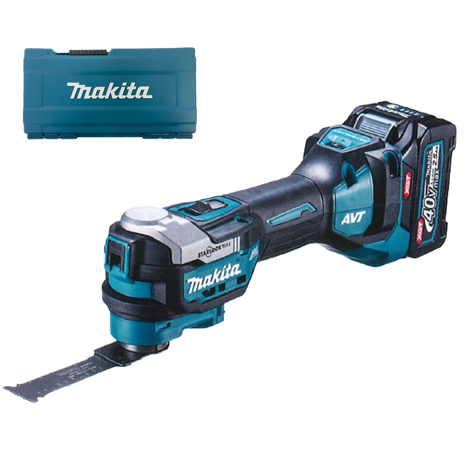 マキタ makita TM001GRDX 充電式マルチツール 40V 本体 バッテリー|充電器 アクセサリーケース STARLOCK MAX 高速切断 低振動 多彩な作業対応