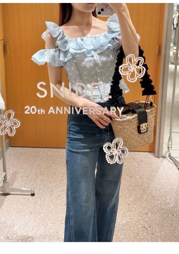 爆速配送】【SALE50%OFF】【即納】スナイデル SNIDEL トップス