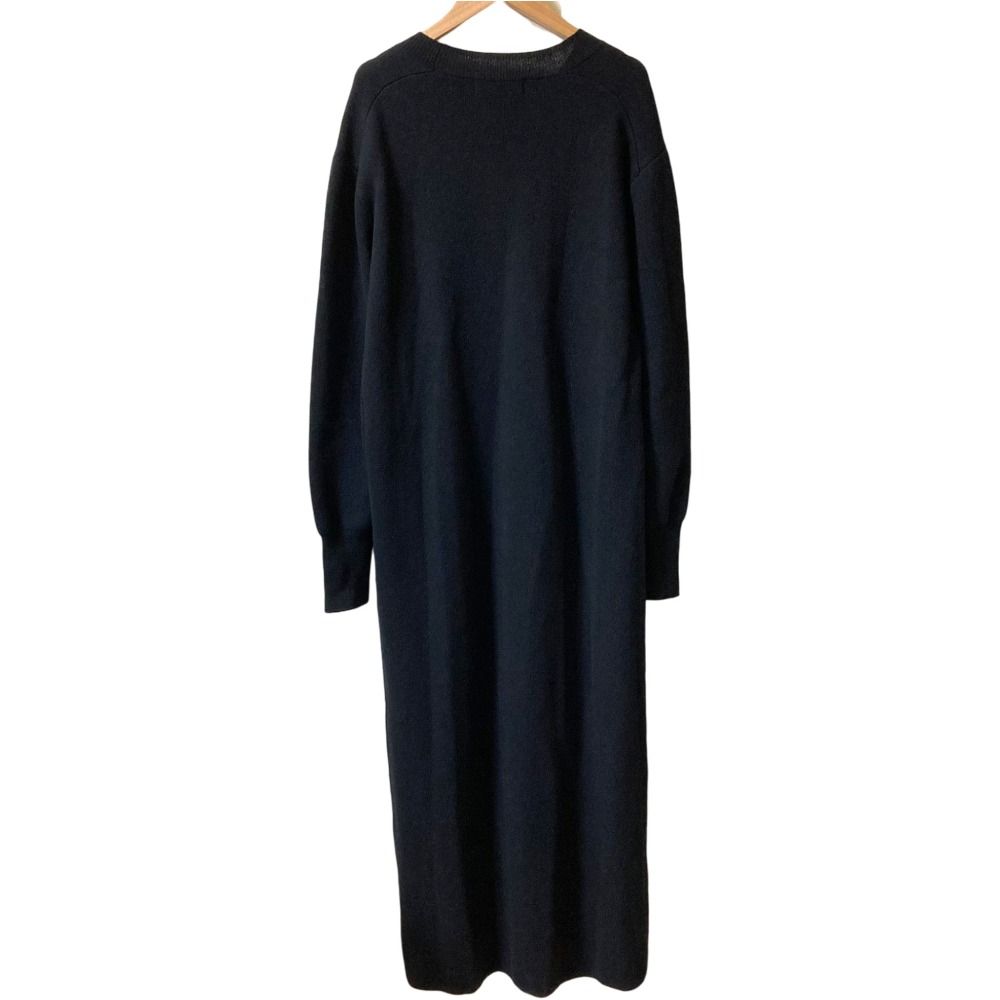 23AW AP STUDIO エーピーストゥディオ Crew neck Knit Onepiece ニット ワンピース サイズ38 ブラック レディース 古着