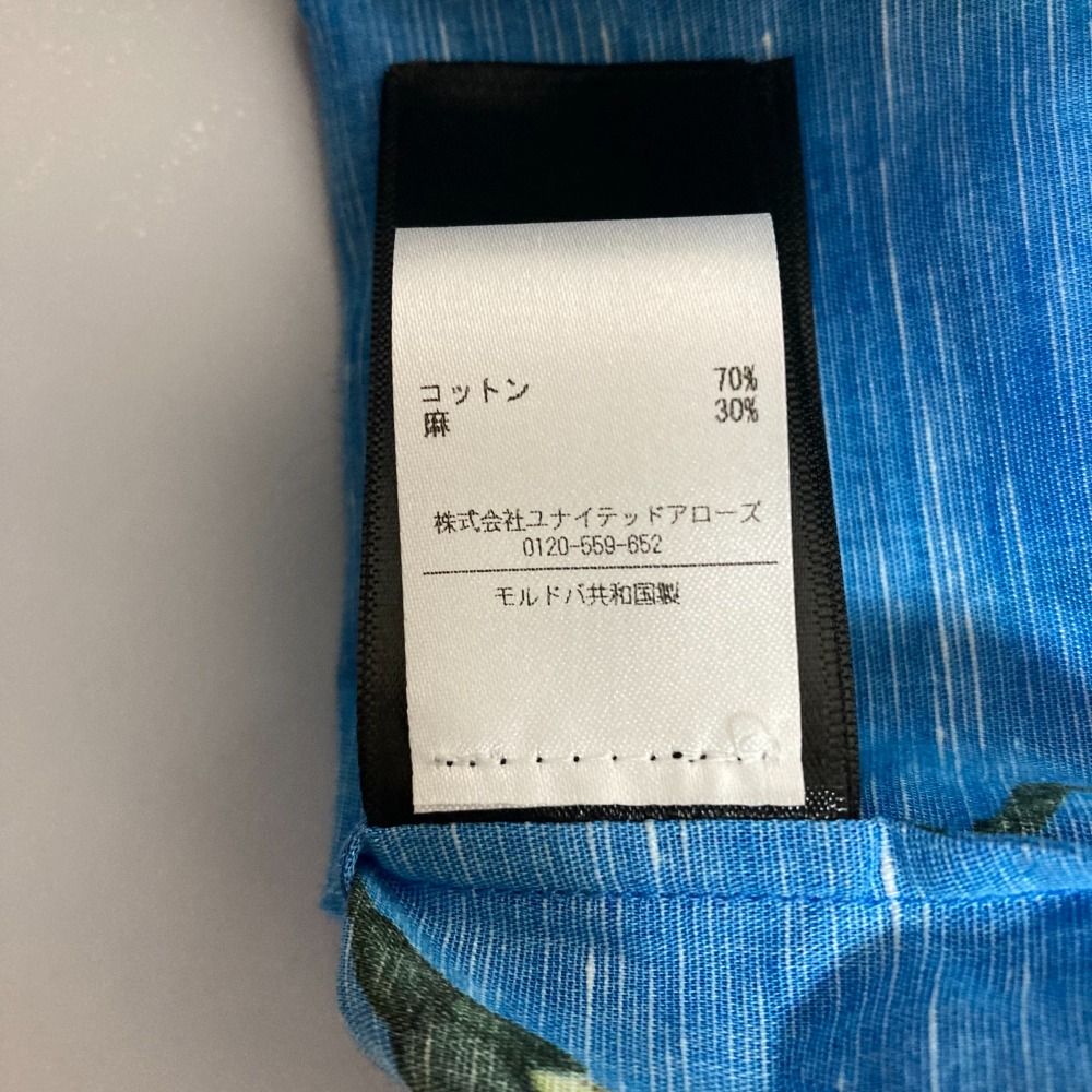 USED古着(ユーズドフルギ) RHODO LIRION クロップド L/S シャツ レディース 表記無  中古 古着 0948 USED古着(ユーズドフルギ) RHODO LIRION クロップド L/S シャツ
