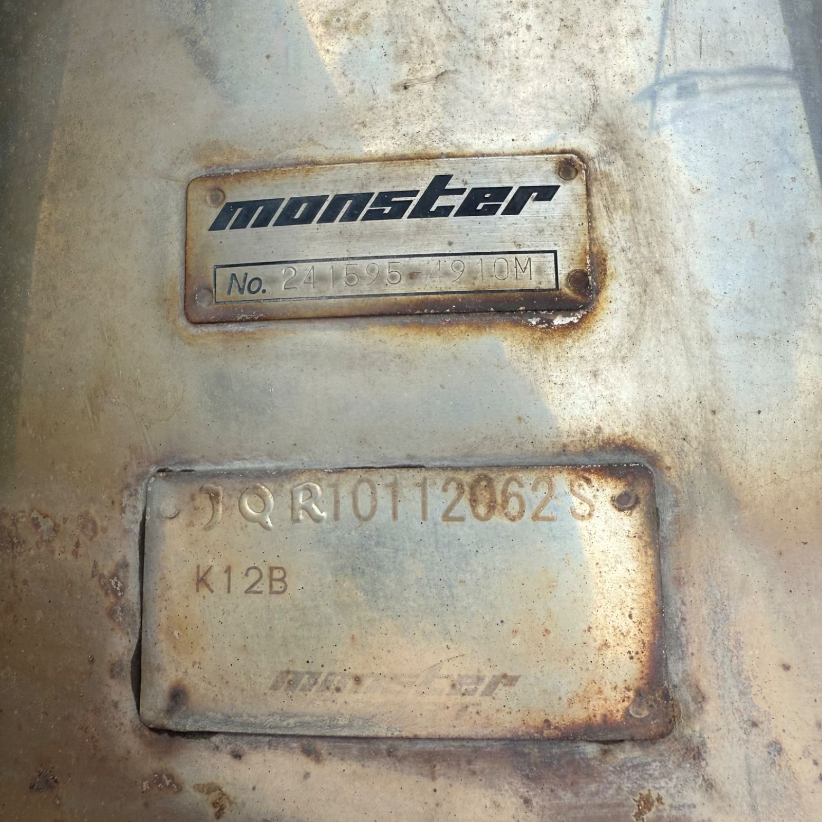 ‼ ! げ‼ ‼ スズキ SUZUKI ソリオ MA15S 三菱 デリカD 2 MB15S モンスタースポーツ リアマフラー TYPE Sp-XX 241595-4910M