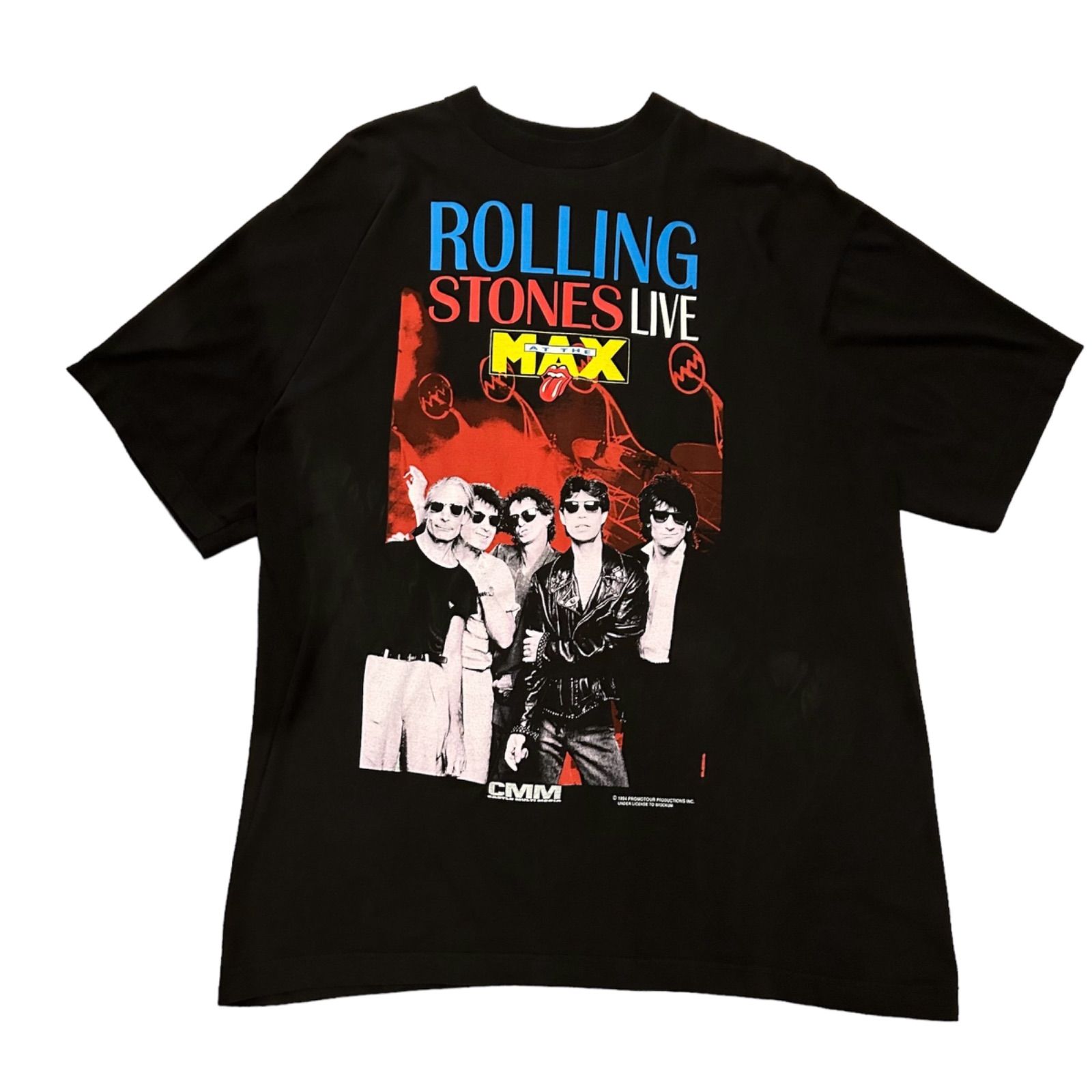 A216】90s BROCKUM Dead stock The Rolling Stones band T-shirt A216】90s BROCKUM Dead stock The Rolling Stones band T-shirt