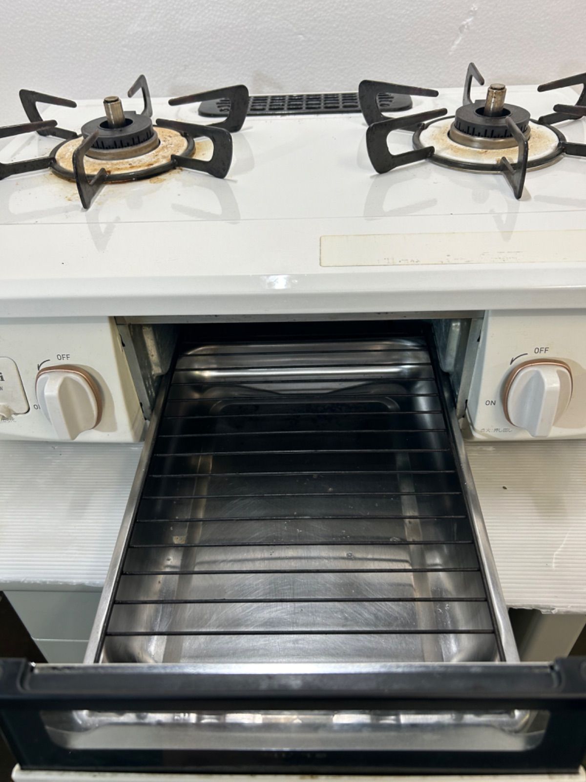 Rinnai   リンナイ　ガステーブル　ガスコンロ　ET34NJH4A-W2   2023年製  都市ガス リンナイ ET34NJH4A-W2 ガスコンロ 都市ガス グリル付きガステーブル