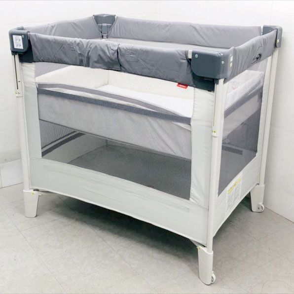 D4660◆ベビーベッド ココネルエアー AB アップリカ 2135700 折りたたみ ベビーサークルベビー寝具